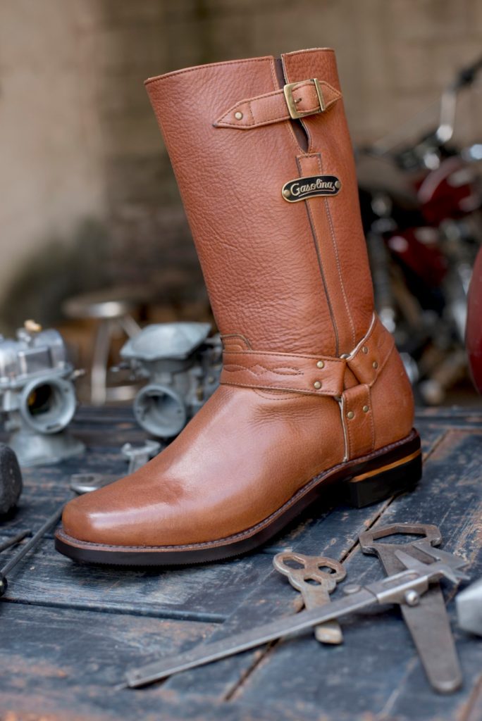 gasolina harness boots - brown